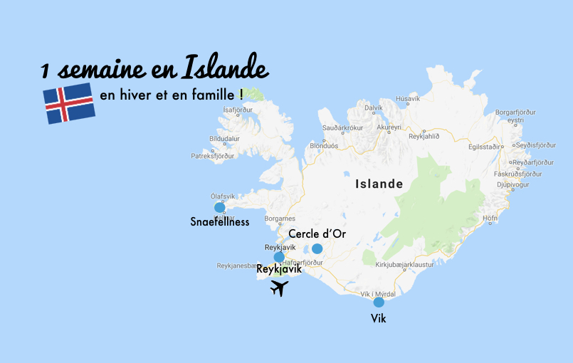 islande que faire : l'itinéraire